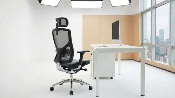 Premium ergonomic office chair for task and conference settings