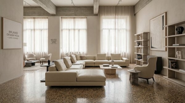 Italian lounge furniture and modular sofa seating systems