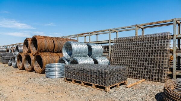 Steel wire, mesh and fencing products in stock