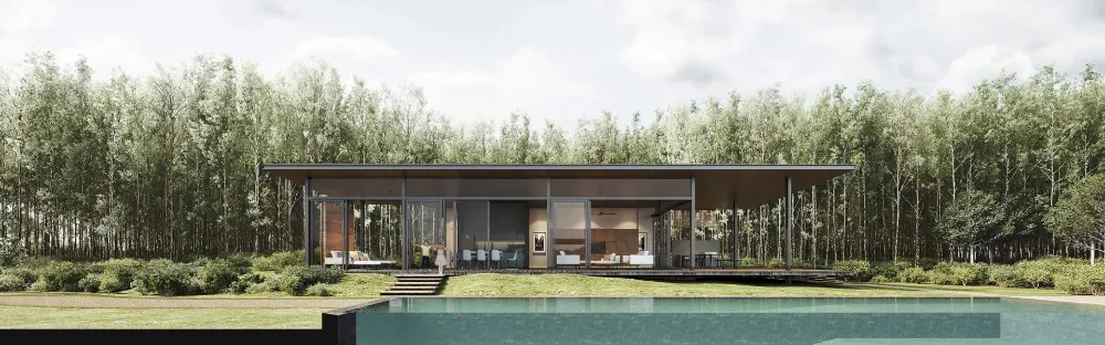 T3 Architects - Bioclimatic Tropical Villa Project Tile